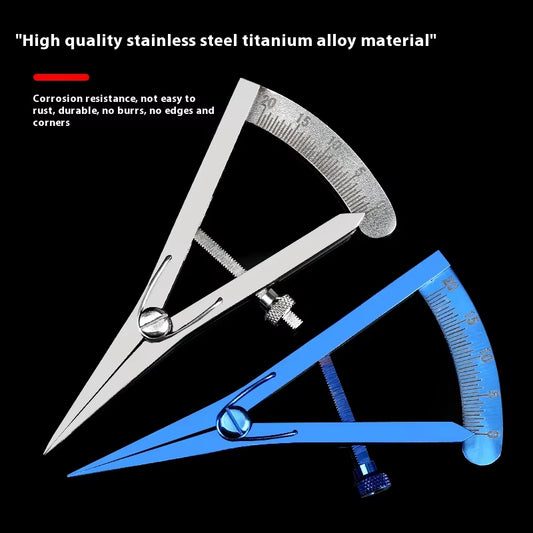 Double Eyelid Surgical Instrument Buried Thread Positioning Designer Ophthalmology Compass Ruler Measuring Tool 1PCS