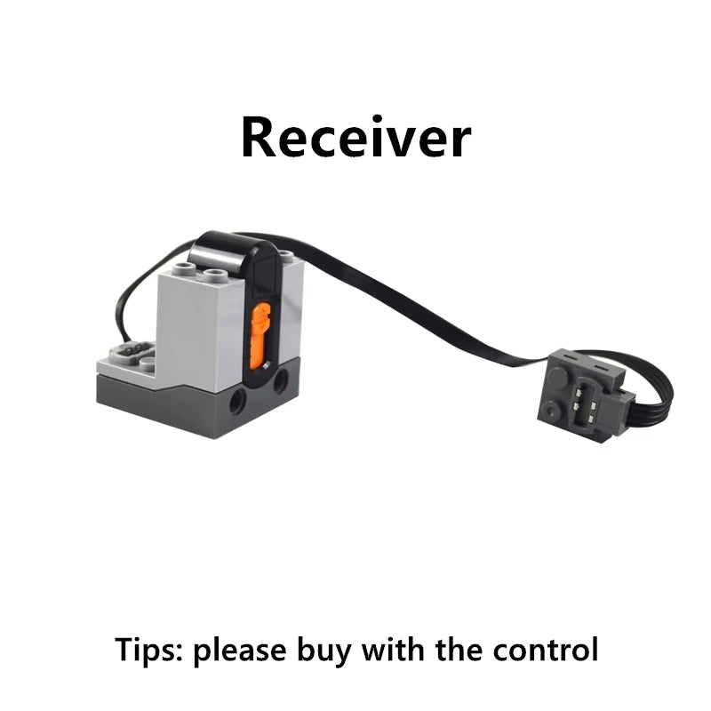 Technical Parts Motor Multi Power Functions 8293 8883 Tool Servo Train Motor PF Model Sets Building Blocks Compatible