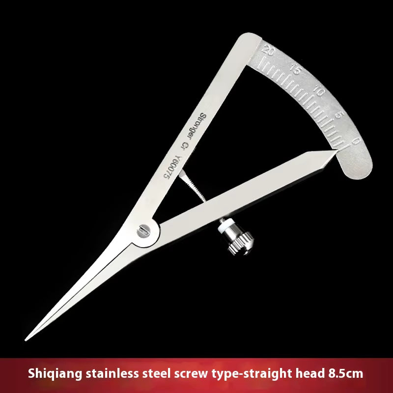 Double Eyelid Surgical Instrument Buried Thread Positioning Designer Ophthalmology Compass Ruler Measuring Tool 1PCS