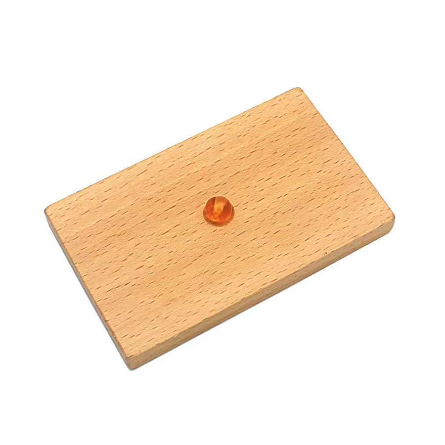 Montessori Materials Math Toys Orange Golden Plastic Pearls Colorful Beads Stair Golden Beads Digital Number 1-10 Kids Preschool