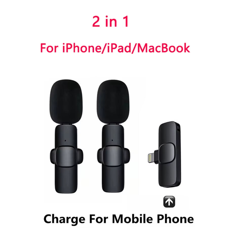 Lavalier Buttonhole Wireless Lapel Microphone Bluetooth Mic Mini for Cell Mobile Phone PC Tiny Micro Tie Small USB Mike Mikrofon