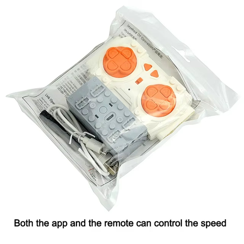 Technical Parts Motor Multi Power Functions 8293 8883 Tool Servo Train Motor PF Model Sets Building Blocks Compatible