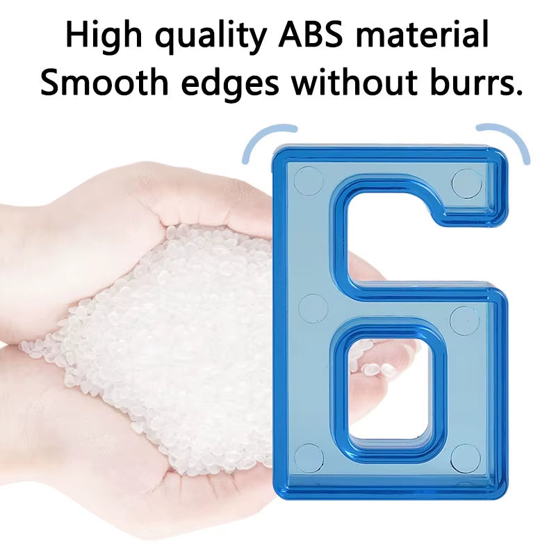 Children Transparent Digital Math Toys Montessori Logical Thinking Number Game Arithmetic Operation Learning Educational Toys