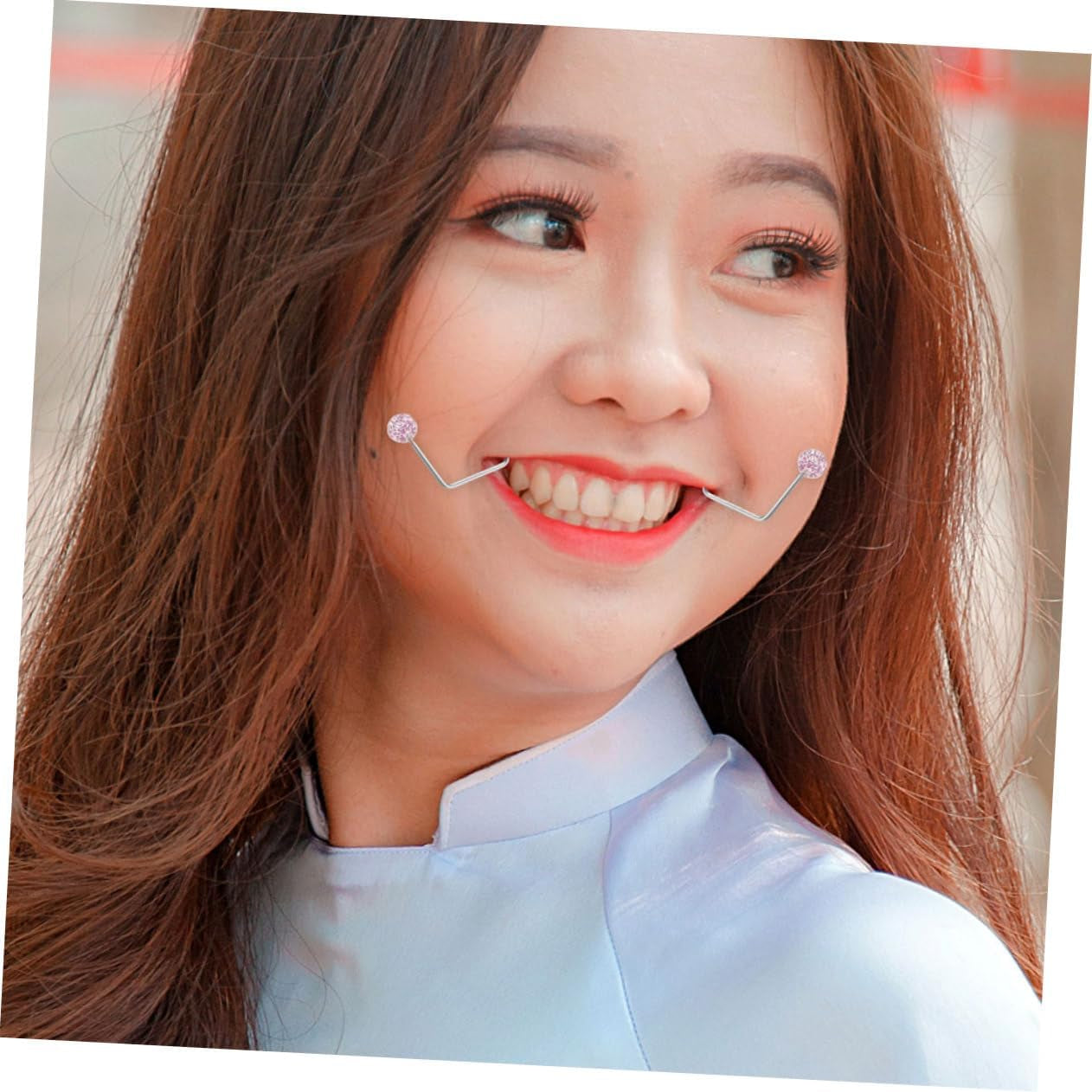 MERRYHAPY 2Piezas Entrenador De Mejillas Para Acero Inoxidable Herramienta Facial Para Ejercicios De Mejillas Para Hombres Y Mujeres Portátil Y Cómodo Color Brillo