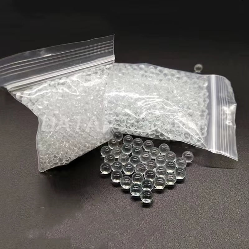 1000Pcs/2000Pcs Different Size OD 1Mm to 8Mm Glass Ball Sand Grind Bead for Laboratory Experiments