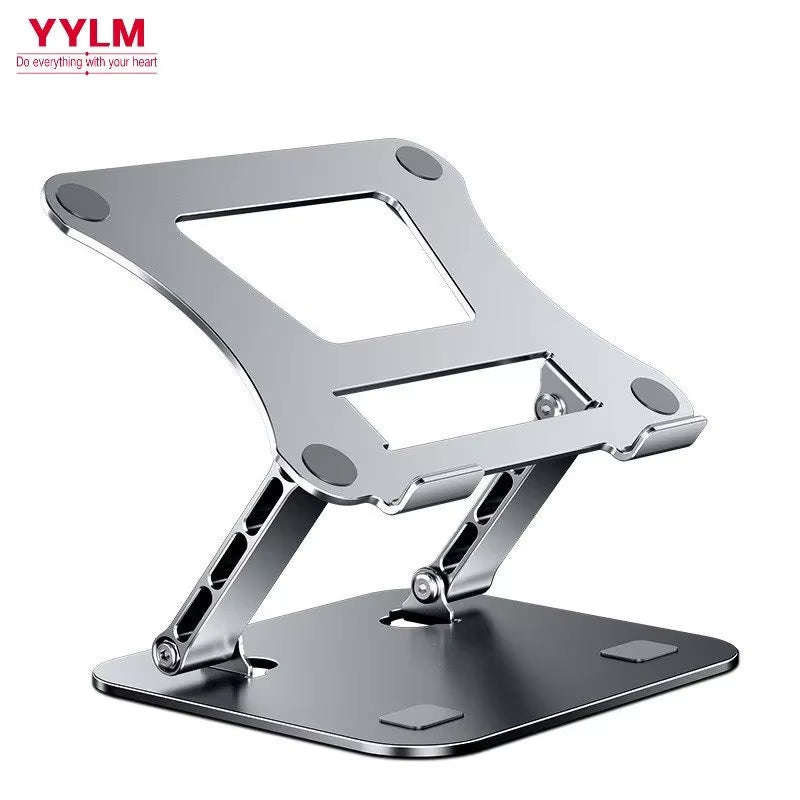 Phone Tablet Stand Adjustable Aluminum Alloy Laptop Tablet up to 17 "Laptop Portable Folding Stand Cooling Stand Support