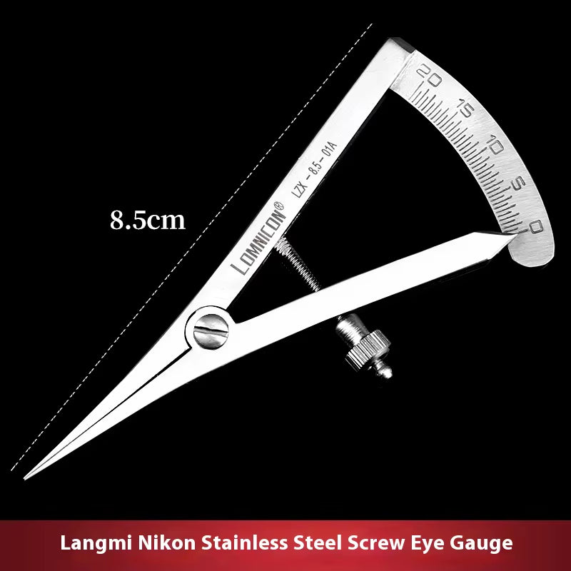 Double Eyelid Surgical Instrument Buried Thread Positioning Designer Ophthalmology Compass Ruler Measuring Tool 1PCS