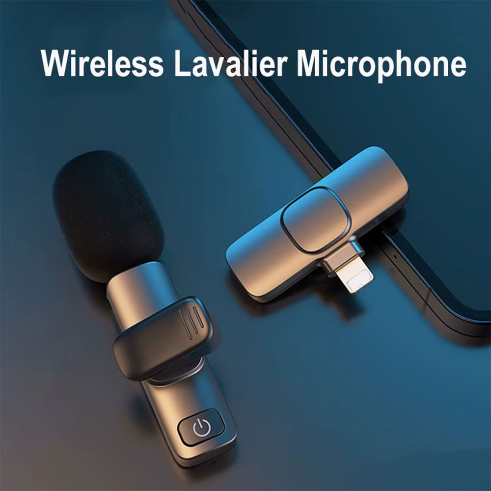 Lavalier Buttonhole Wireless Lapel Microphone Bluetooth Mic Mini for Cell Mobile Phone PC Tiny Micro Tie Small USB Mike Mikrofon