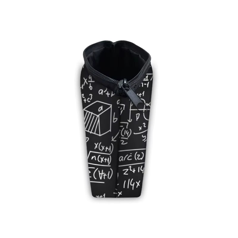 Math Formula Geometry Science Mathematical Cosmetic Case Cute Makeup Bags for Travel Experiment Storage Lipstick Bag Gift