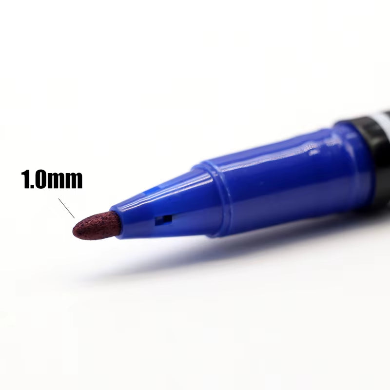 3PCS Tattoo Marker Pen Skin Marker Fine Point Large Capacity Ink 0.5Mm&1Mm Scribe Tattoo Tool Waterproof Ink Eyebrow Tattoo Pen
