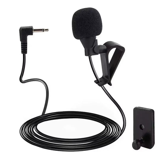 Bluetooth External Microphone for Car Pioneer Stereos Radio Receiver 2.5Mm Jack Mic Stereo 3 M Long Mini Wired External Mic