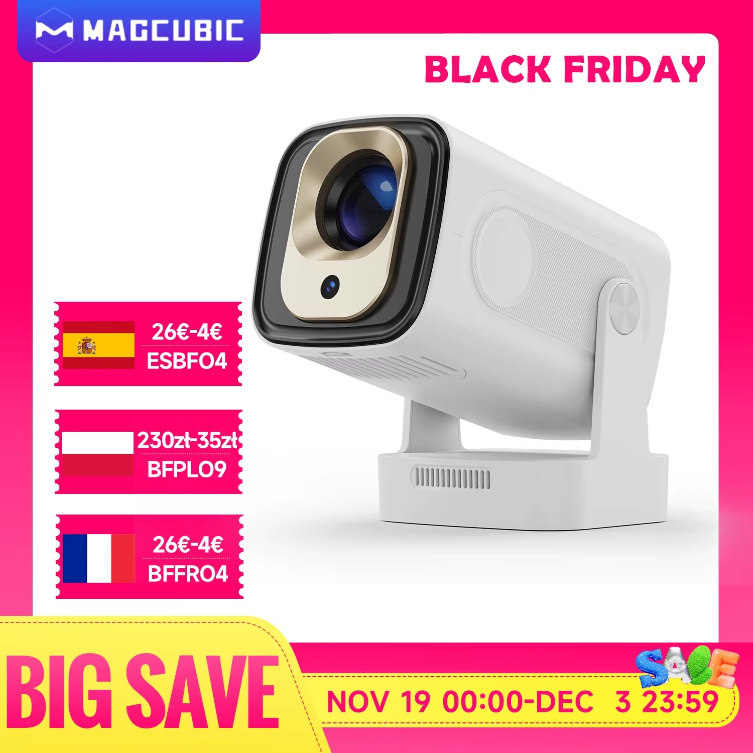 HY310 Android 11 Projector 4K Native 1080P Auto Focus Native 330ANSI Dual Wifi BT5.4 Air Mouse Voice Home Outdoor Movie